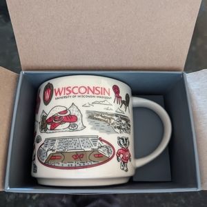 Brand New University of Wisconsin Starbucks coffee mug